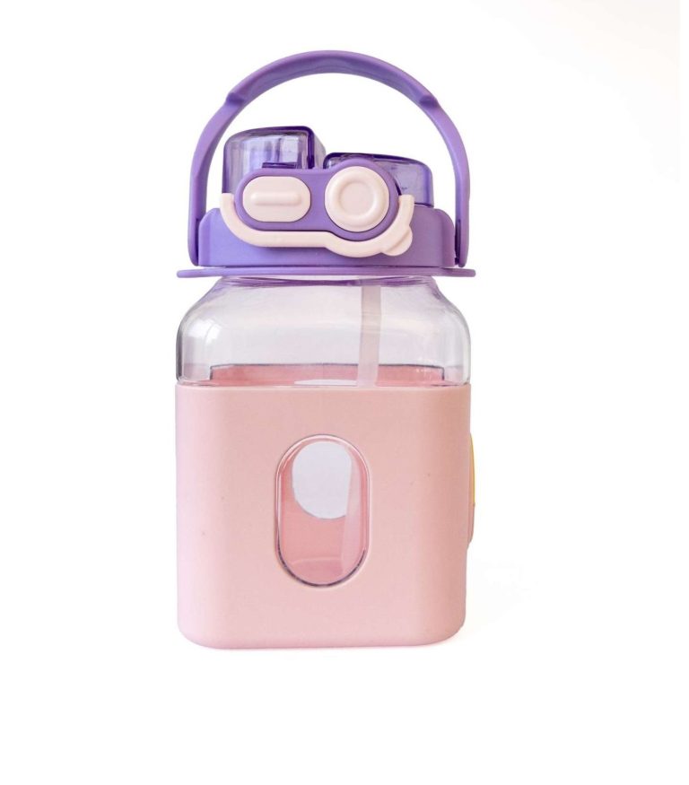 Dual Sipper Pink & Purple Bottle - Image 3