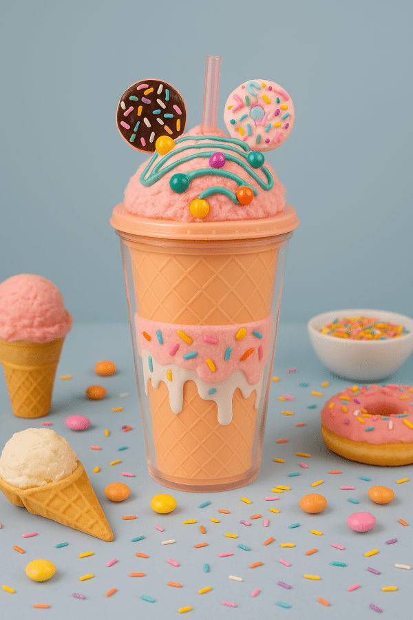 Ice-Cream Sipper-Pink