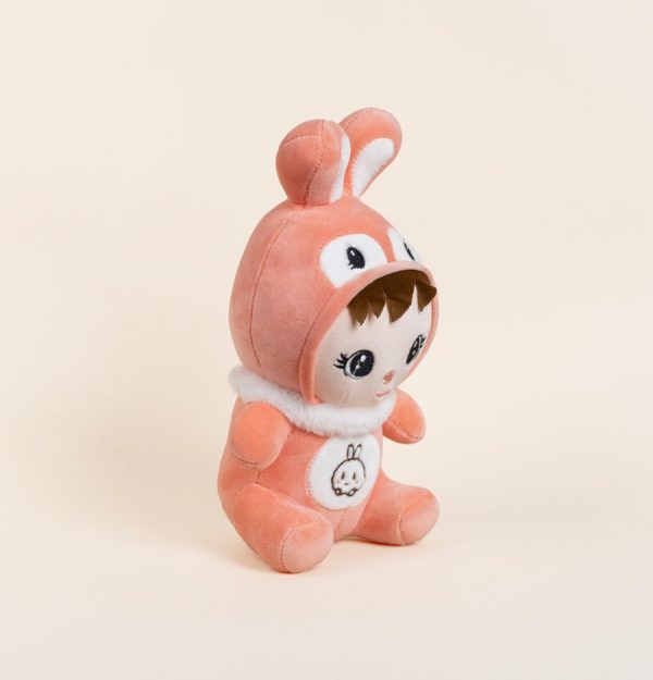 Baby Bunny Rabbit Soft Toy-Pink - Image 2