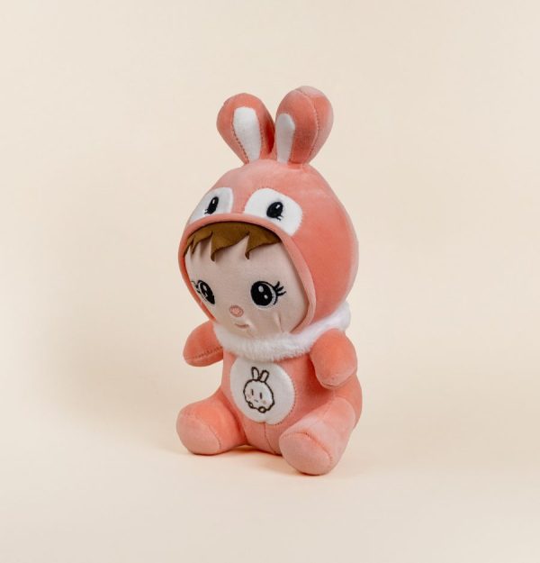 Baby Bunny Rabbit Soft Toy-Pink - Image 3