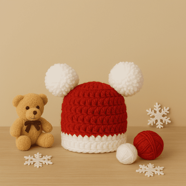Cherry Pom Hat